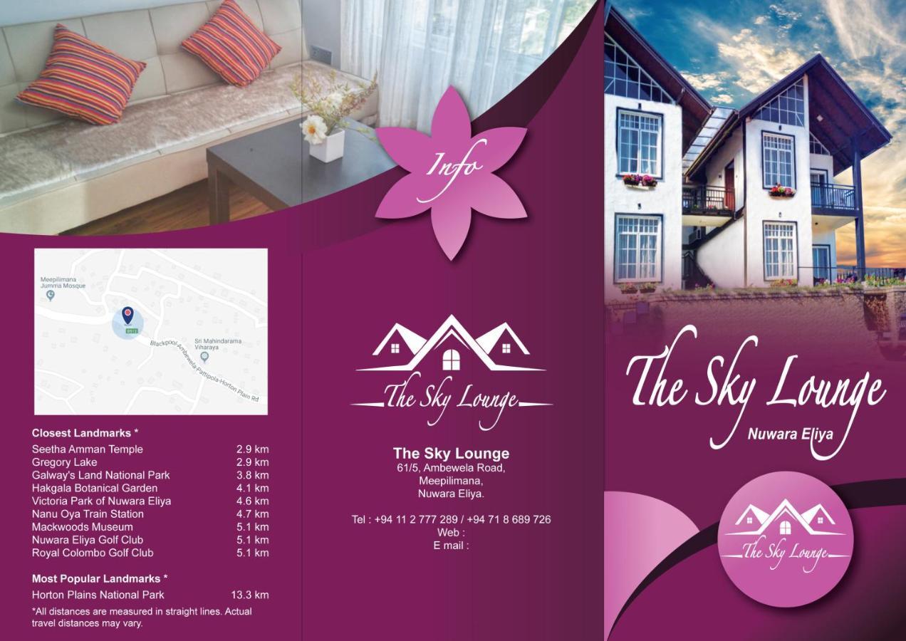 Sky Lounge Hotel Nuwara Eliya Kültér fotó